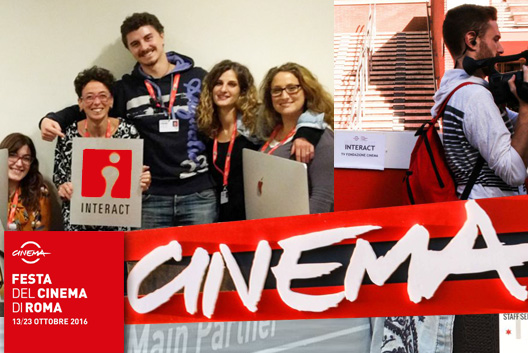  INTERACT PARTICIPATING IN THE ROME FILM FEST, MIA AND CITYFEST