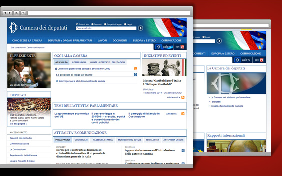 Sito web della Camera dei deputati